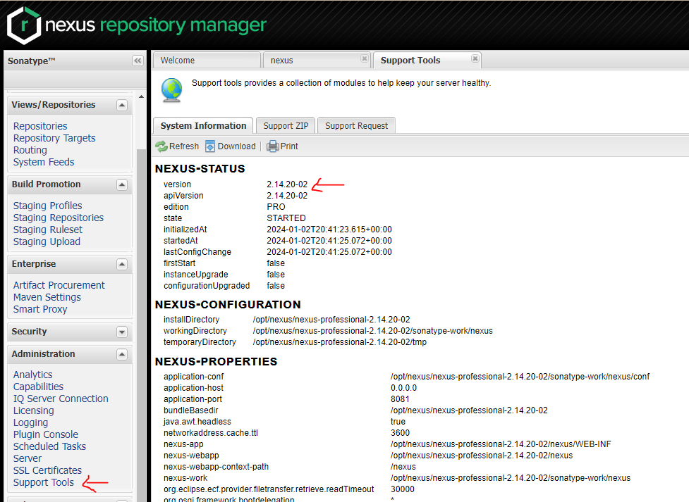 How to Find the Sonatype Nexus Repository Product Version – Sonatype ...